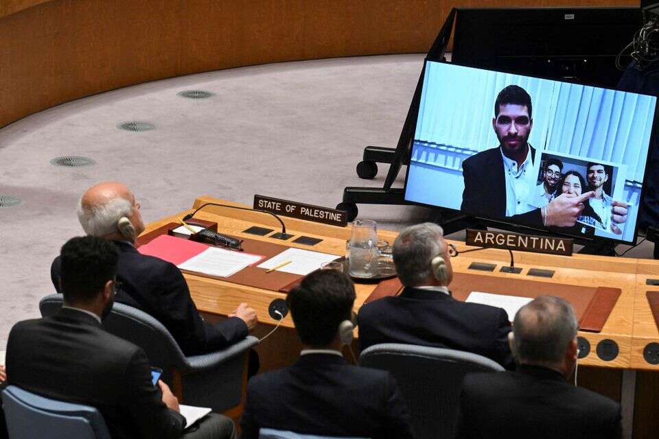עילי דוד, אחיו של החטוף אביתר דוד,באו"ם: "הם בסכנת מוות מיידית" , AFP