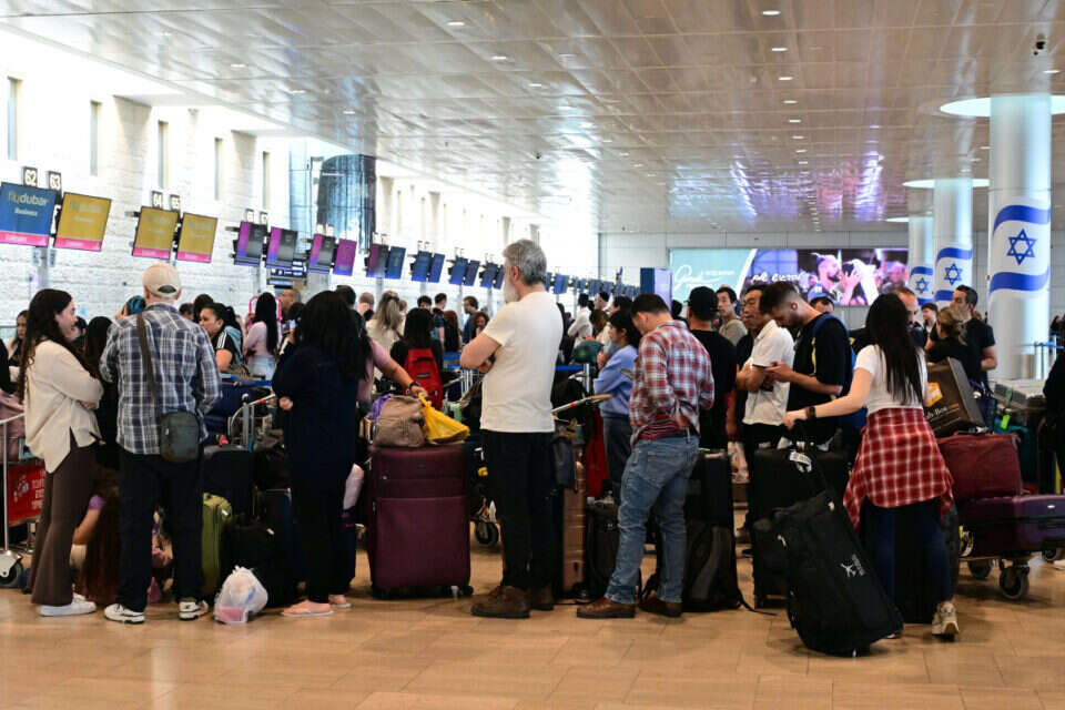 עומס בנתב"ג (ארכיון) , יוסי זליגר