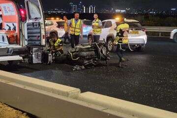 זירת התאונה , מד"א