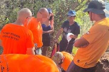 חילוץ המטייל בנחל כזיב , דוברות יחידת החילוץ "גליל-כרמל"