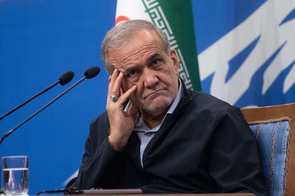 נשיא איראן פזשכיאן , GettyImages