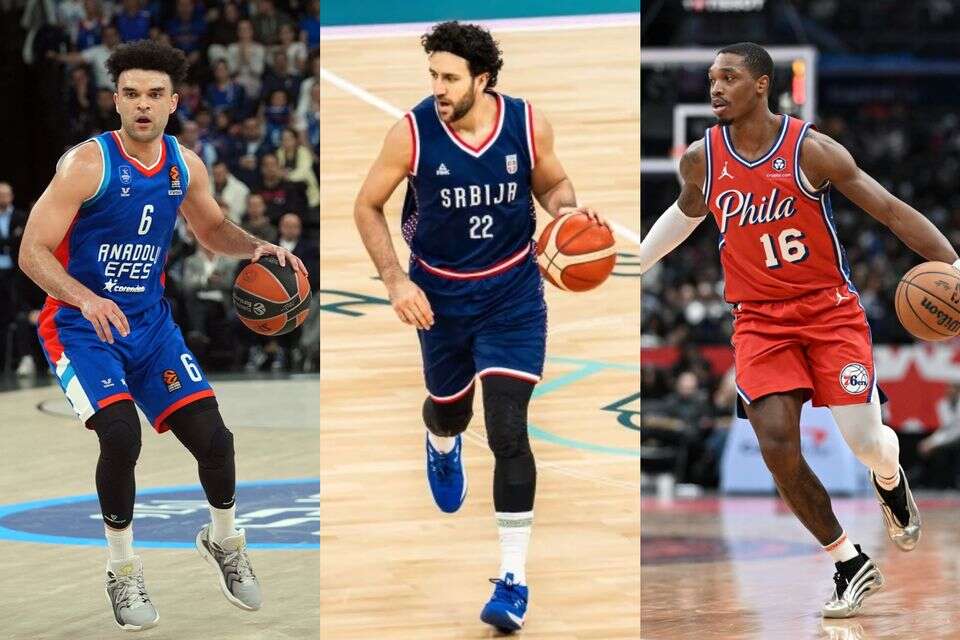 לוני ווקר, וסיליה מיציץ' ואלייזה בראיינט , Getty images ו-FIBA