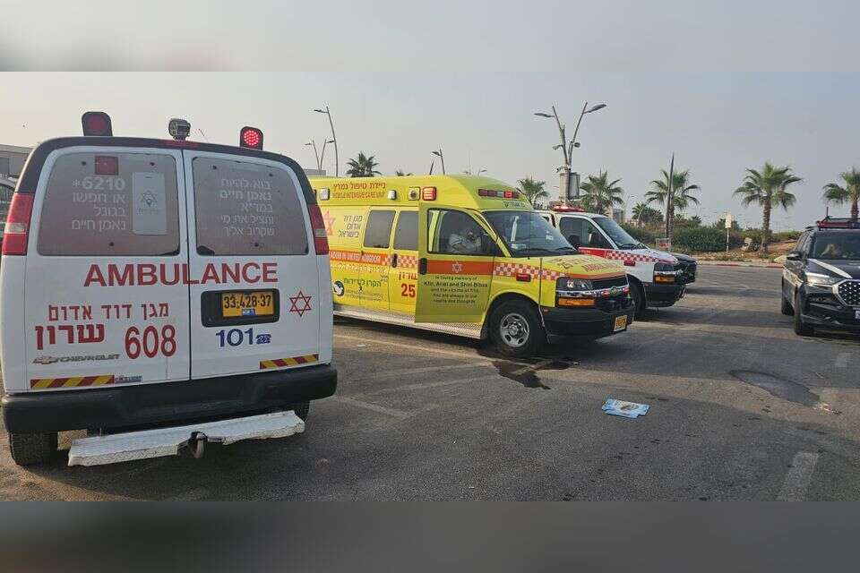 כוחות מד"א בחוף אולגה בחדרה , תיעוד מבצעי מד"א