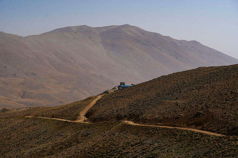 הנוף מכתר החרמון. ישראל עברה משליטה של 7% לשליטה של 100% בגזרת החרמון הסורי , אייל מרגולין