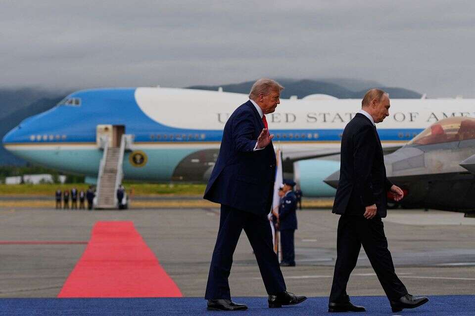 טראמפ ופוטין , AP 