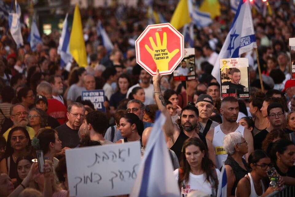 עצרת משפחות החטופים , גדעון מרקוביץ'