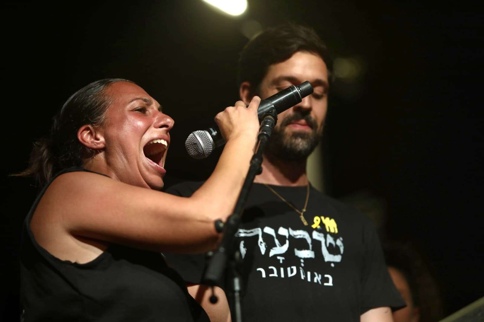 לישי לביא מירן, אשתו של עמרי מירן , גדעון מרקוביץ'