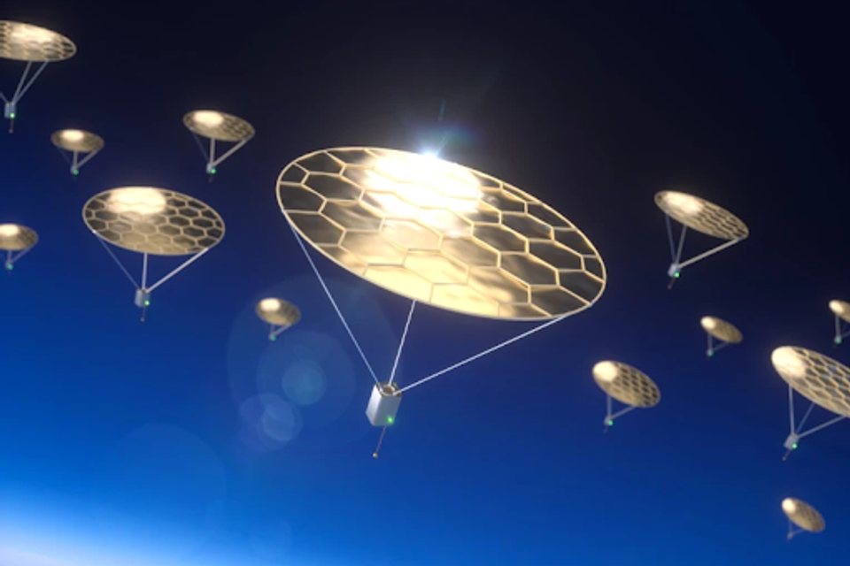 רחפנים זעירים
, איור: Schafer et al. Nature, 2025