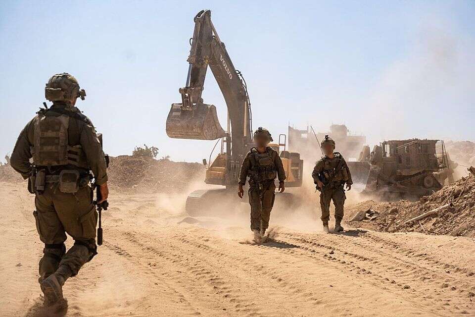 חיילי צה"ל ברצועת עזה. , דובר צה"ל