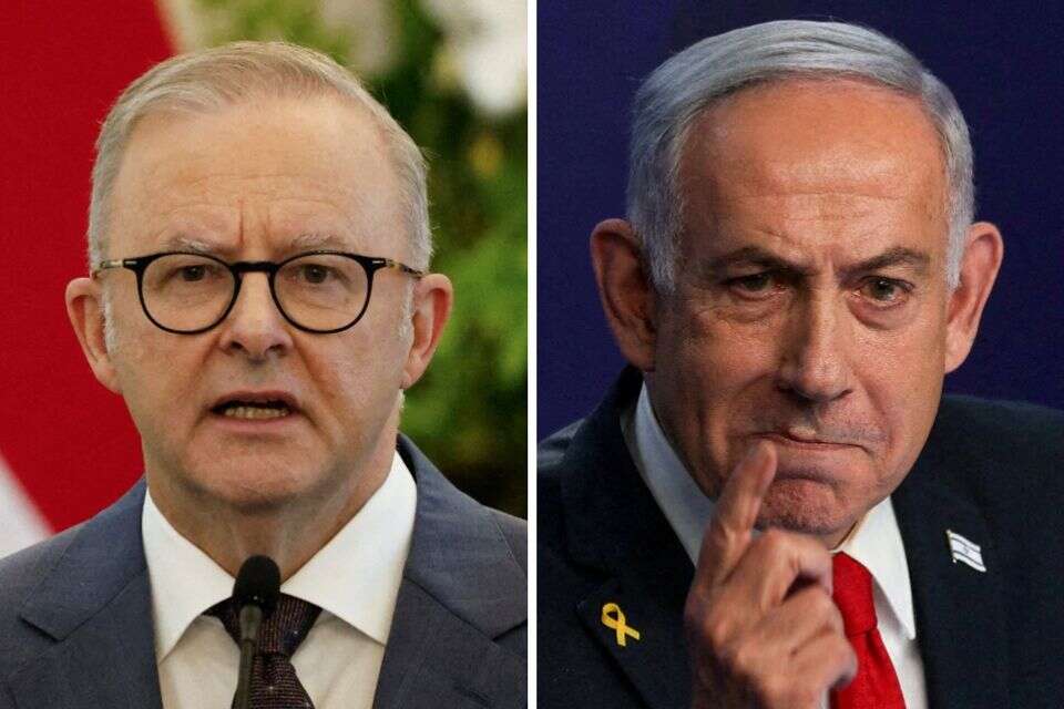 אלבינזי ונתניהו , רויטרס