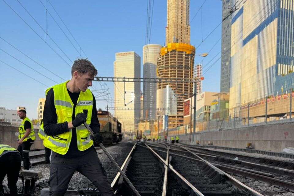 עבודות ברכבת השלום , רכבת ישראל