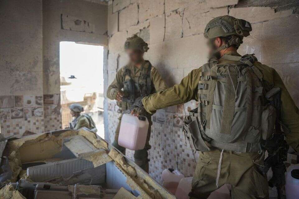 לוחמי גבעתי בפאתי עזה , דובר צה"ל