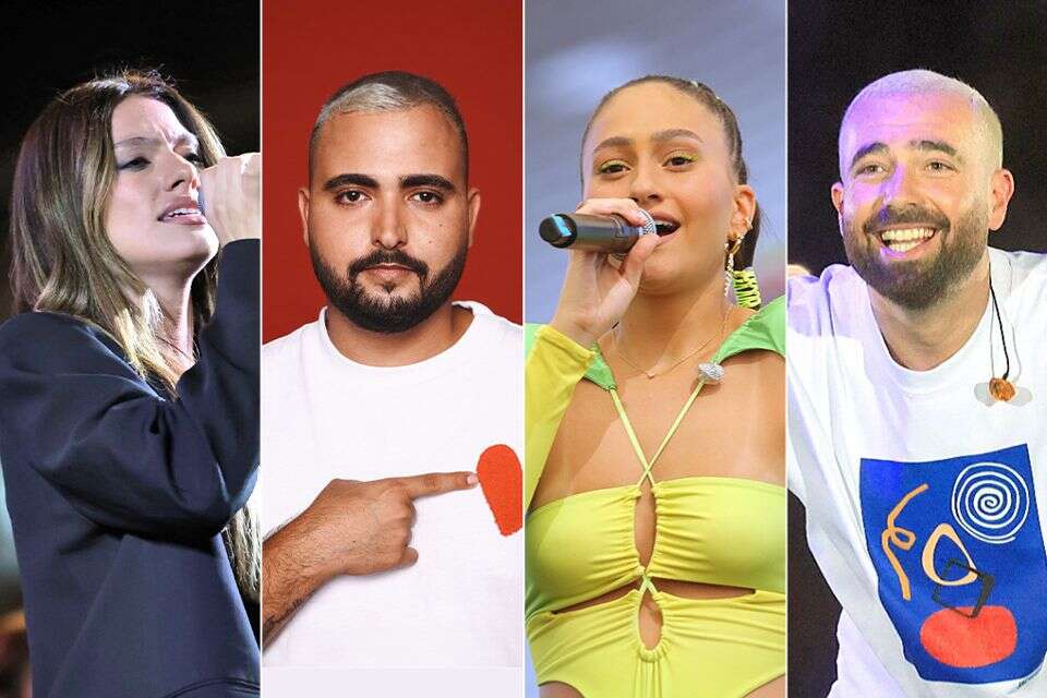 עומר אדם, אגם בוחבוט, אושר כהן, אודיה , קוקו, אורית פניני