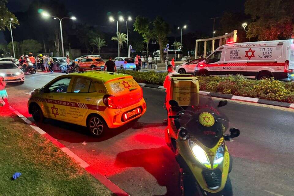 זירת התאונה באשדוד , דוברות מד"א