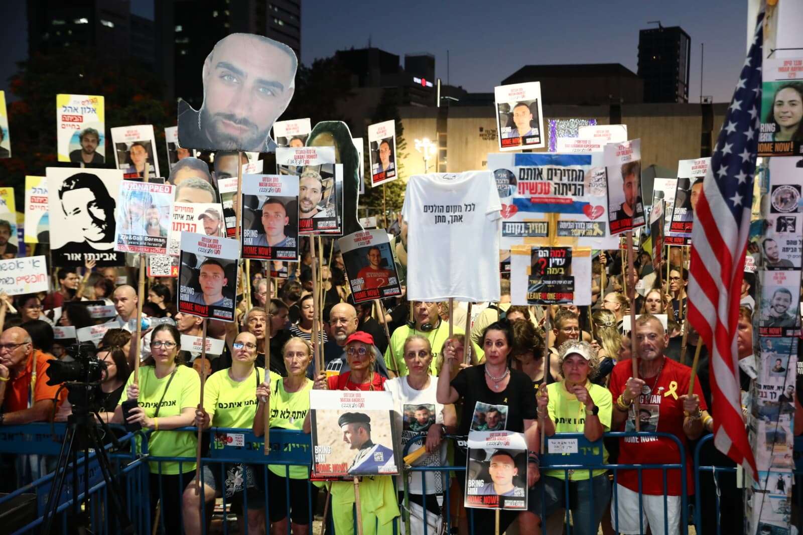 כיכר החטופים, אתמול , גדעון מרקוביץ