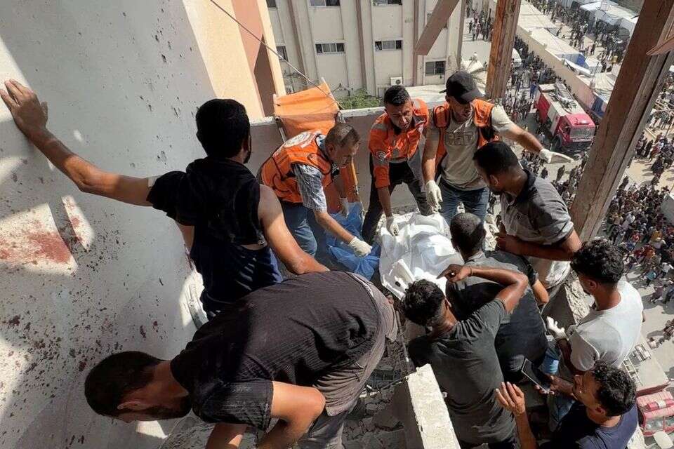 התקיפה במתחם בית חולים נאצר בחאן יונס , רויטרס