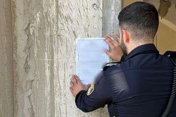 צו סגירה מינהלי לדירה בחיפה , דוברות המשטרה