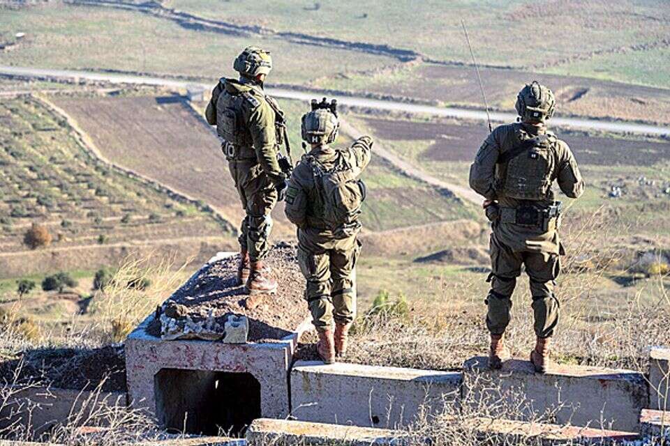 לוחמי עוצבת הגולן בגבול סוריה , דובר צה"ל