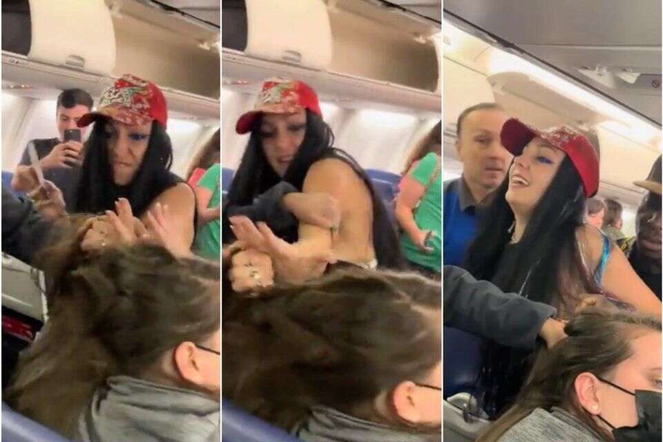 סרטון ויראלי מראה נוסעת תוקפת נוסעת אחרת בטיסה , שימוש לפי סעיף 27א' לחו זכויות יוצרים