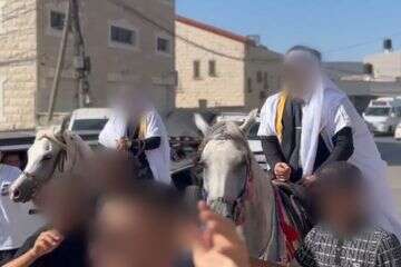 שני חתנים נעצרו אחרי שירו בחתונתם , דוברות המשטרה