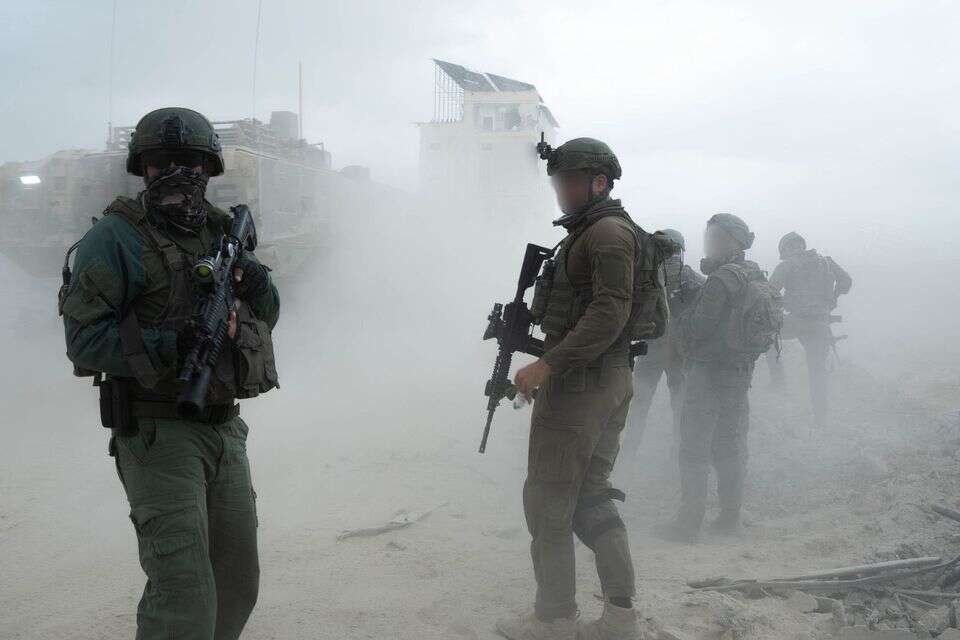 כוחות צה"ל פועלים ברצועה , דובר צה"ל