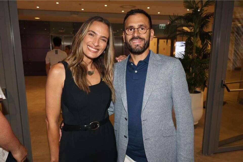 לא מבינה איך זה יכול להיות. אילנית לוי ובעלה אלירז שדה , רפי דלויה