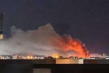 פיצוץ בקייב , רשתות חברתיות