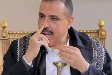 שר החוץ של החות'ים, ג'מאל עאמר. , רשתות ערביות