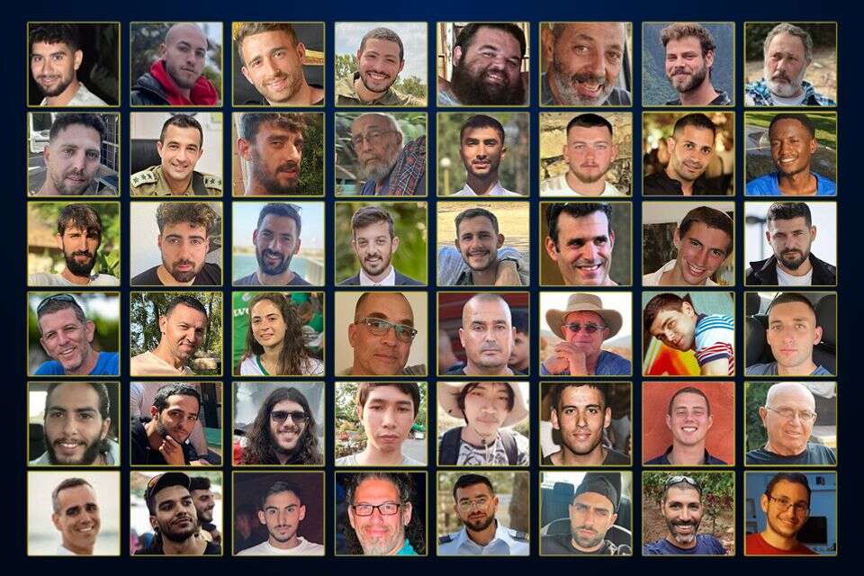48 החטופים, חיים וחללים שנותרו בשבי , .