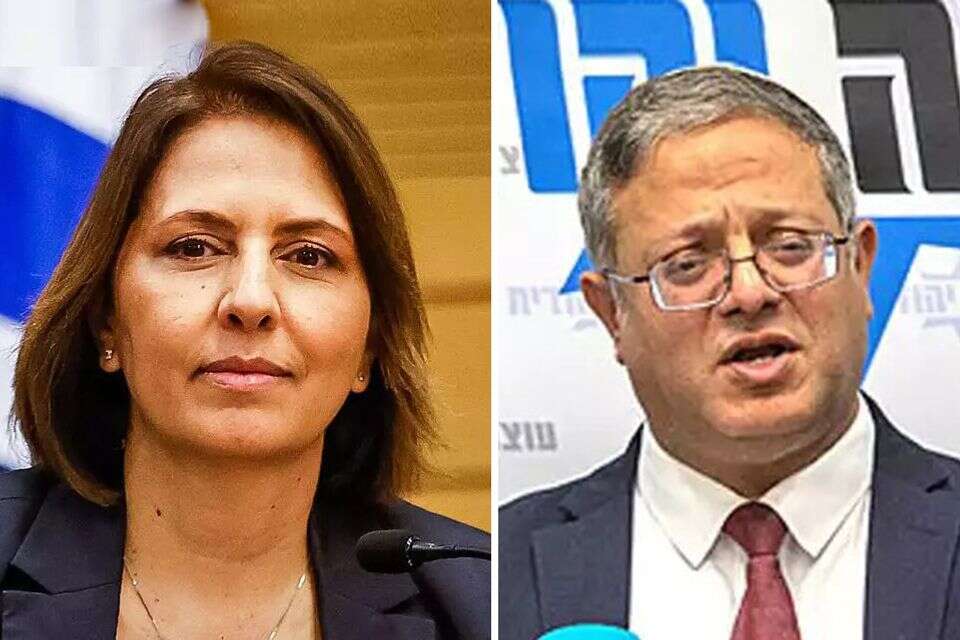 השר בן גביר וגילה גמליאל , אורן בן חקון