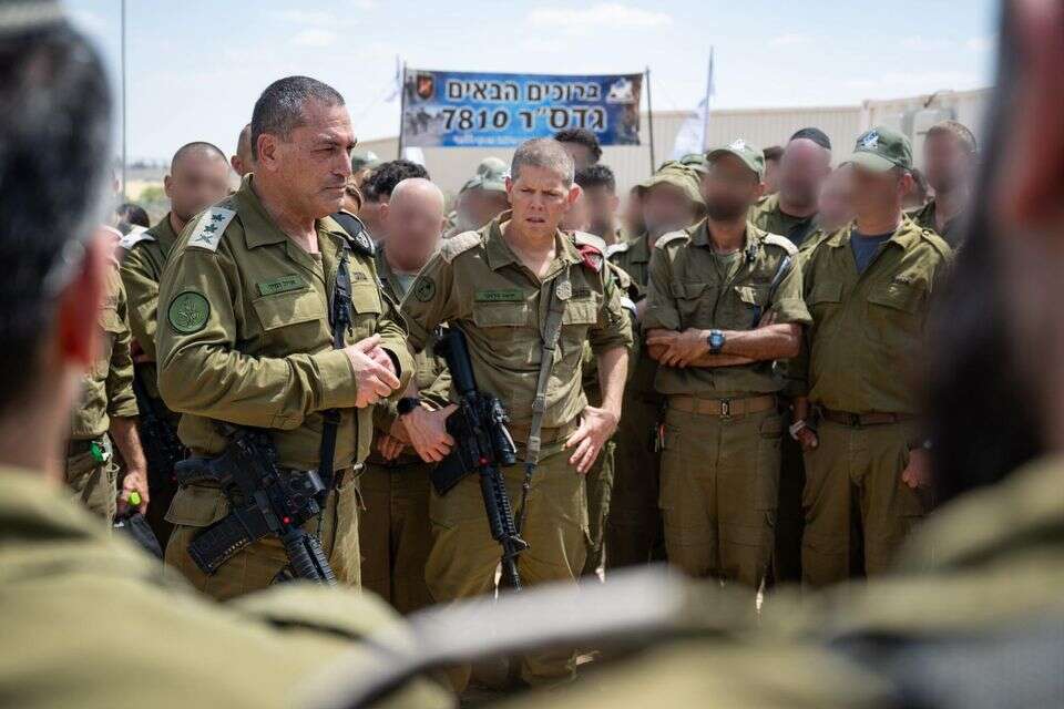 הרמטכ"ל בבסיס נחשונים , דובר צה"ל
