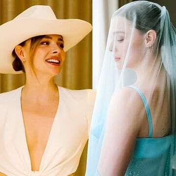 חתונה בלי שמלה לבנה: קלואי מורץ שוברת מוסכמות