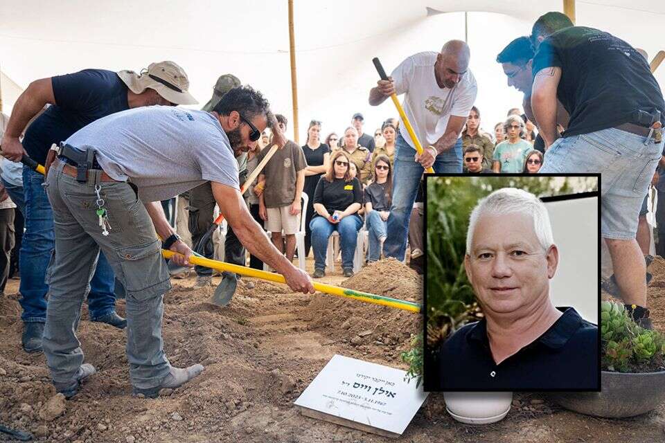 הלווייתו של אילן וייס ז"ל , אוריאל אבן-ספיר