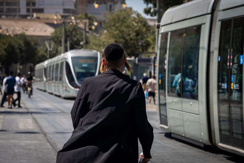 הרכבת הקלה בירושלים (אילוסטרציה) , אורן בן חקון