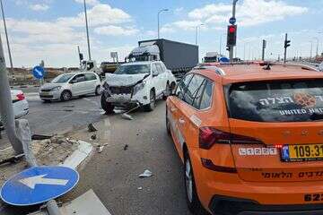 התאונה בנגב , איחוד והצלה