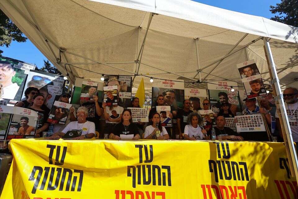 הצהרת משפחות החטופים בירושלים , אורן בן חקון