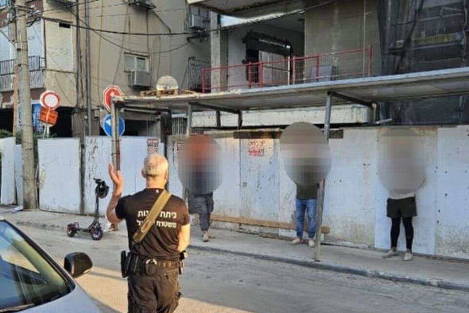 מעצר השב"חים בצפון תל אביב , דוברות המשטרה