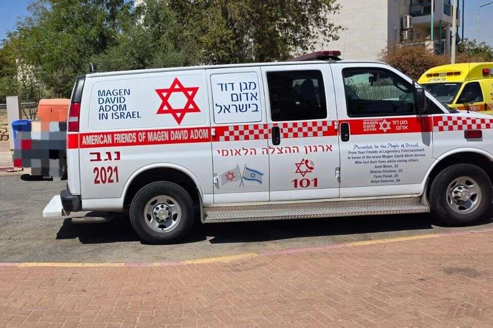 פינוי הפעוט מהזירה , תיעוד מבצעי מד"א