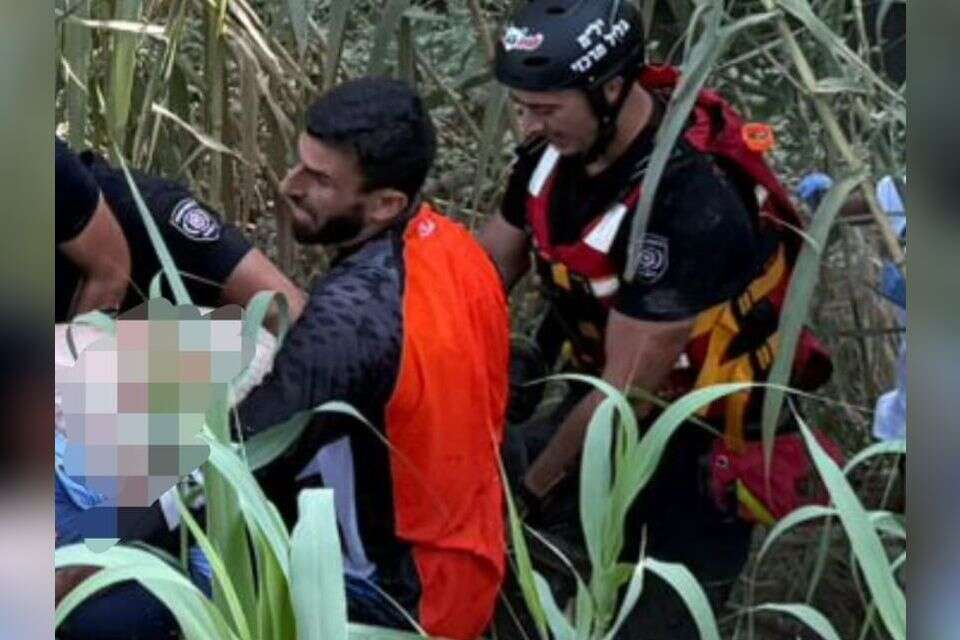 חילוץ הרוכבים מנהר הירדן , כב"ה צפון