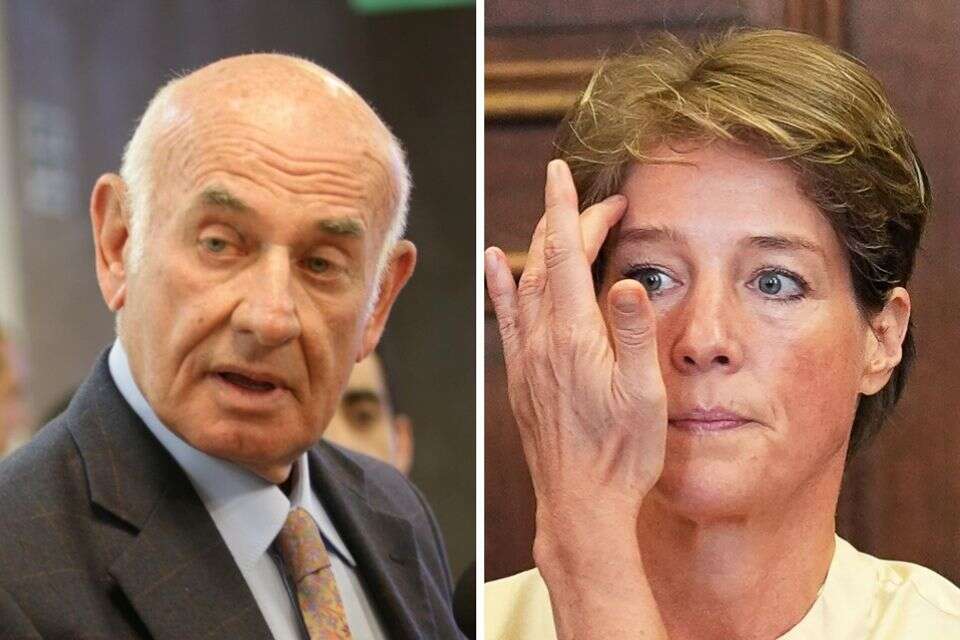 כריסטינה בלוק, יעקב פרי (ארכיון , AFP, אלכס קולומויסקי