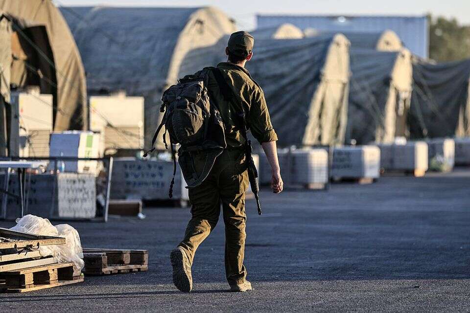 חייל מילואים (להמחשה) , ללא