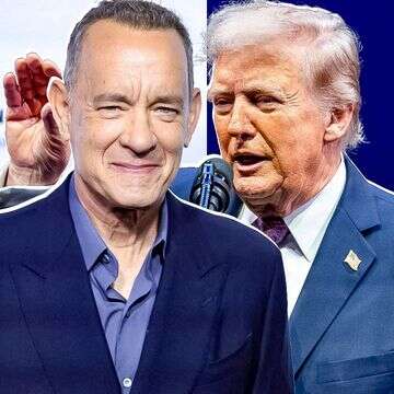 דונלד טראמפ חוגג את ביטול הפרס היוקרתי לטום הנקס