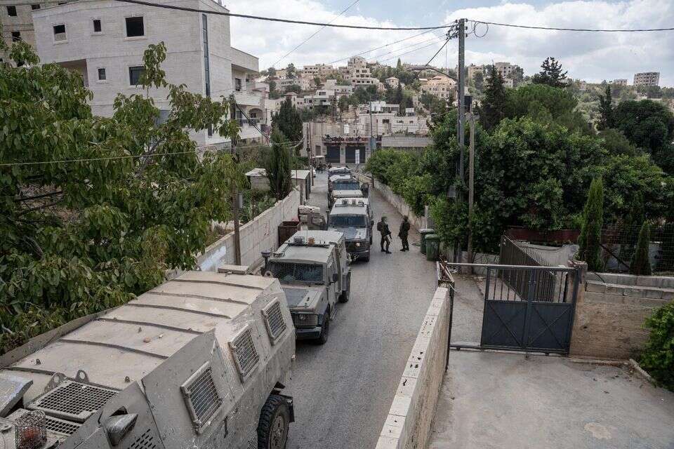 כוחות צה"ל בפעילות בכפרים ערביים ביו"ש , דובר צה"ל
