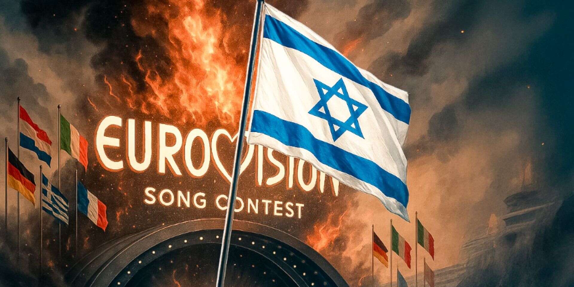 ישראל ואירוויזיון 2026 , אילוסטרציית AI
