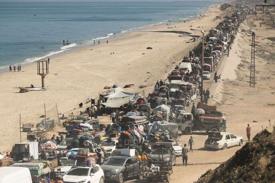 They called for a transfer of Gazans to Iran, they were blocked - and then Karai arrived