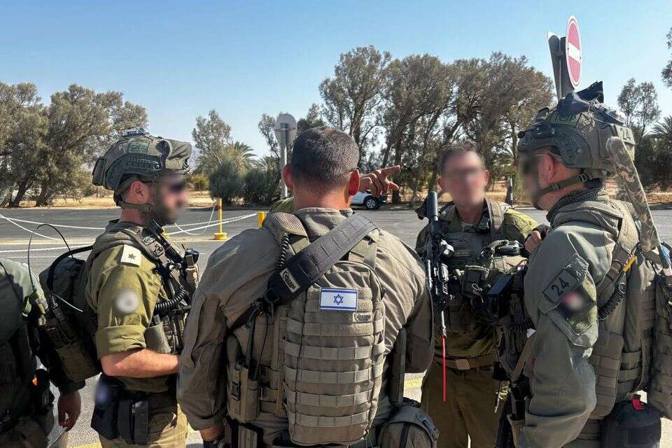 תיעוד התרגיל הרב זרועי של כוחות הביטחון , דובר צה"ל