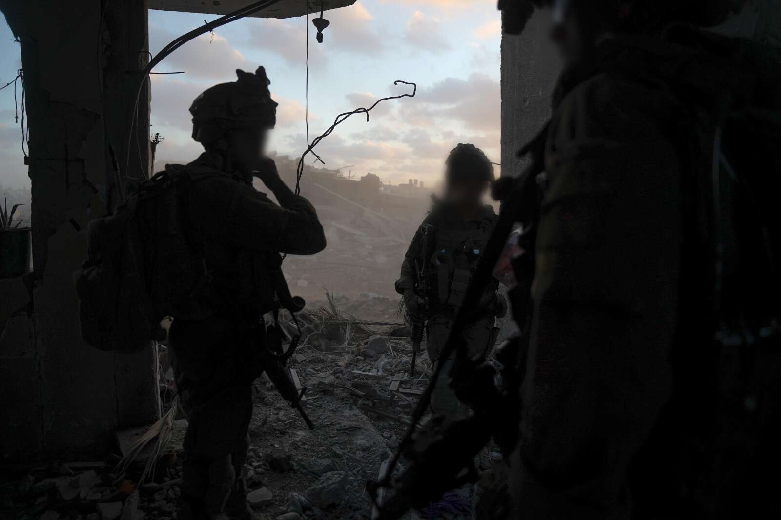 לוחמים ברצועת עזה , דובר צה"ל