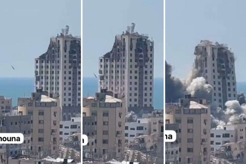 הפצצת הבניין , רשתות ערביות