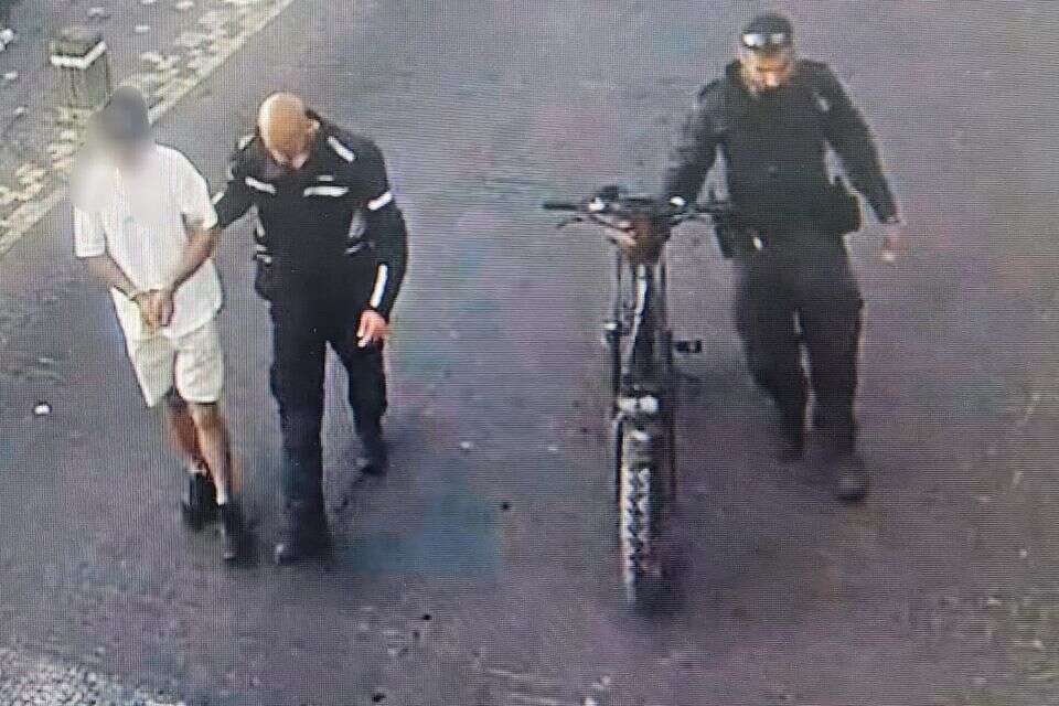 חשוד פרץ לשני רכבים בנמל תל אביב , דוברות המשטרה