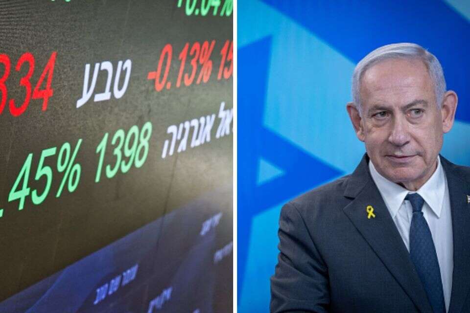 נתניהו והבורסה , יהושע יוסף, חיים גולדברג / פלאש90